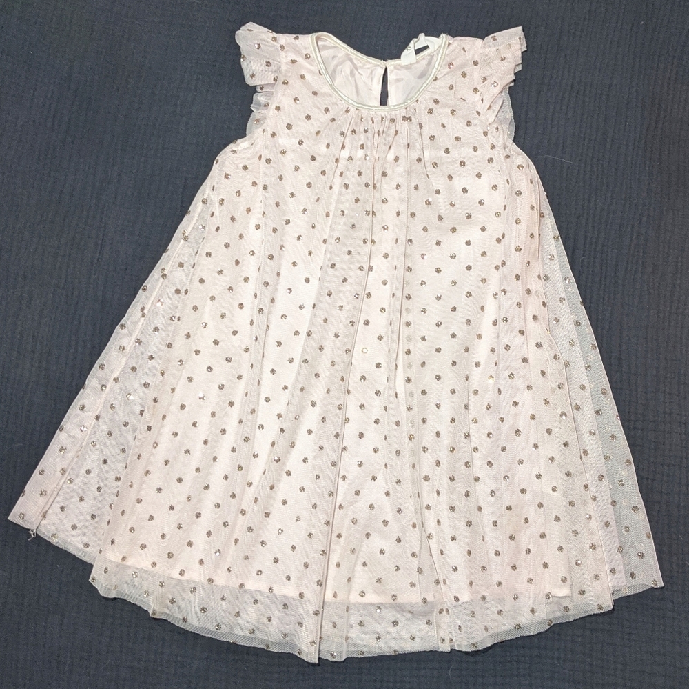 EUC H&M Girls Pink Dress Size 6-7Y